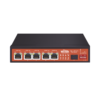 5 x 10/100/1000Mbps Gigabit Ports + 1 x SFP Port, UPS No-Break PoE Switch