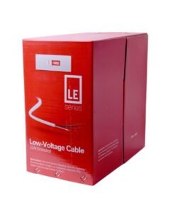 305-Meter Coil of CCA Cable, 6x22 AWG, Copper-Clad Aluminum Type. Suitable for a range of applications including Access Control, Intrusion Alarms, Automation, Intercoms, and TV Door Phones.