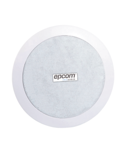 5" + 1.5" Coaxial Ceiling Speaker: 3.75 - 30W, 70/100V, 8 Ohm, ABS Baffle and Back Box with Metal Grille for Enhanced Sound Projection