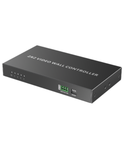 2 x 2 Video Wall Controller: Distributes video from 1 HDMI input to 4 screens, supporting 1080p resolution at 60Hz. Features 3.5mm audio output and offers options for full-screen mode or clone mode. Very easy to set up and create a video wall