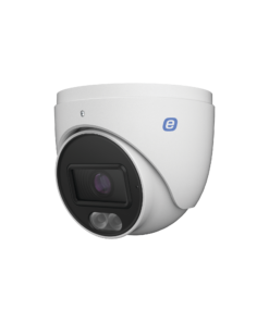 HD-TVI Turret Camera: 2MP (1080p) resolution, 24/7 Color Image, 98ft (30m) White Light, 2.8mm Lens, IP67 Rating, Coaxitron Audio, Built-In Microphone