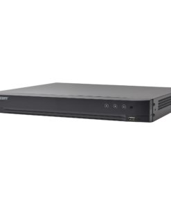 (FACIAL RECOGNITION) DVR: 4 Megapixels, includes 8 TurboHD Channels and 4 IP Channels. Offers 1 HDD slot, Audio by Coaxitron, and utilizes H.265+ compression