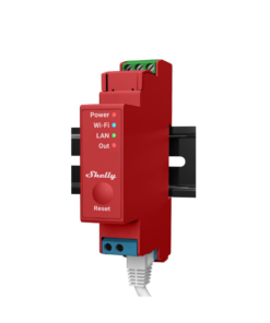 Wireless Switch Relay for Home Automation, compatible with iOS and Android via dedicated app, with a maximum charge of 16A. FCC and UL certified for safety and reliability