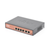 Long-Range PoE (802.3af/at/bt) Switch: Features 4 x 10/100Tx PoE Ports and 2 x 10/100Tx Uplink Ports, delivering up to 65W power