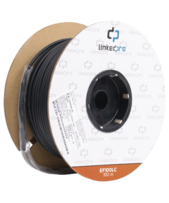 328 ft (100 m) Drum of Fiber Optic Single-mode with LC-LC Duplex Connectors