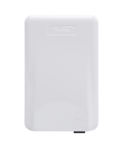 Indoor Fiber Outlet with 2 SC/APC Adaptors, White