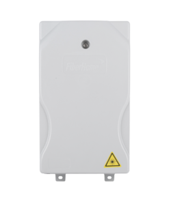 Fiber Optic Termination Box for Indoor Installation, Wall Mounting, 8 SC/APC single-mode adaptors up to 24 Splices