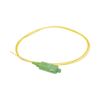 Single-mode Fiber Optic pigtail SC/APC, 1 meter simplex
