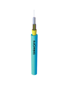 Fiber Optic Cable Multimode OM3 50/125, 6 cores, Indoor, Tight Buffer 900µm, OFNR Riser, Dielectric, price per meter " 2km Drum"