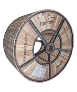 Aerial Fiber Optic Cable ADSS G.652D Singlemode 48 wires Outdoor 4 km Loose Tube Span 100