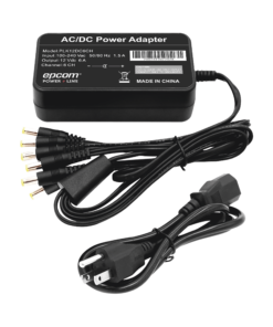 12 VDC 6 Amp Power Supply / With 6 Outputs Male Power Plug